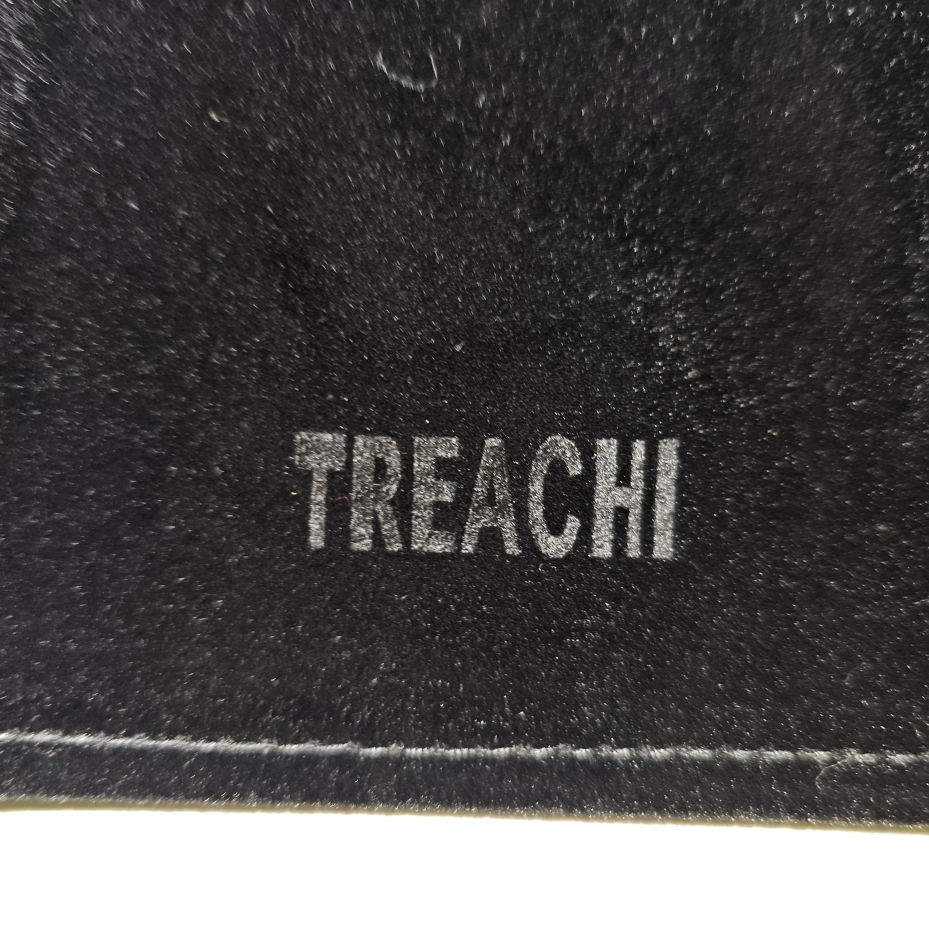 Treachi Black Suede Jewelry Travel Bag